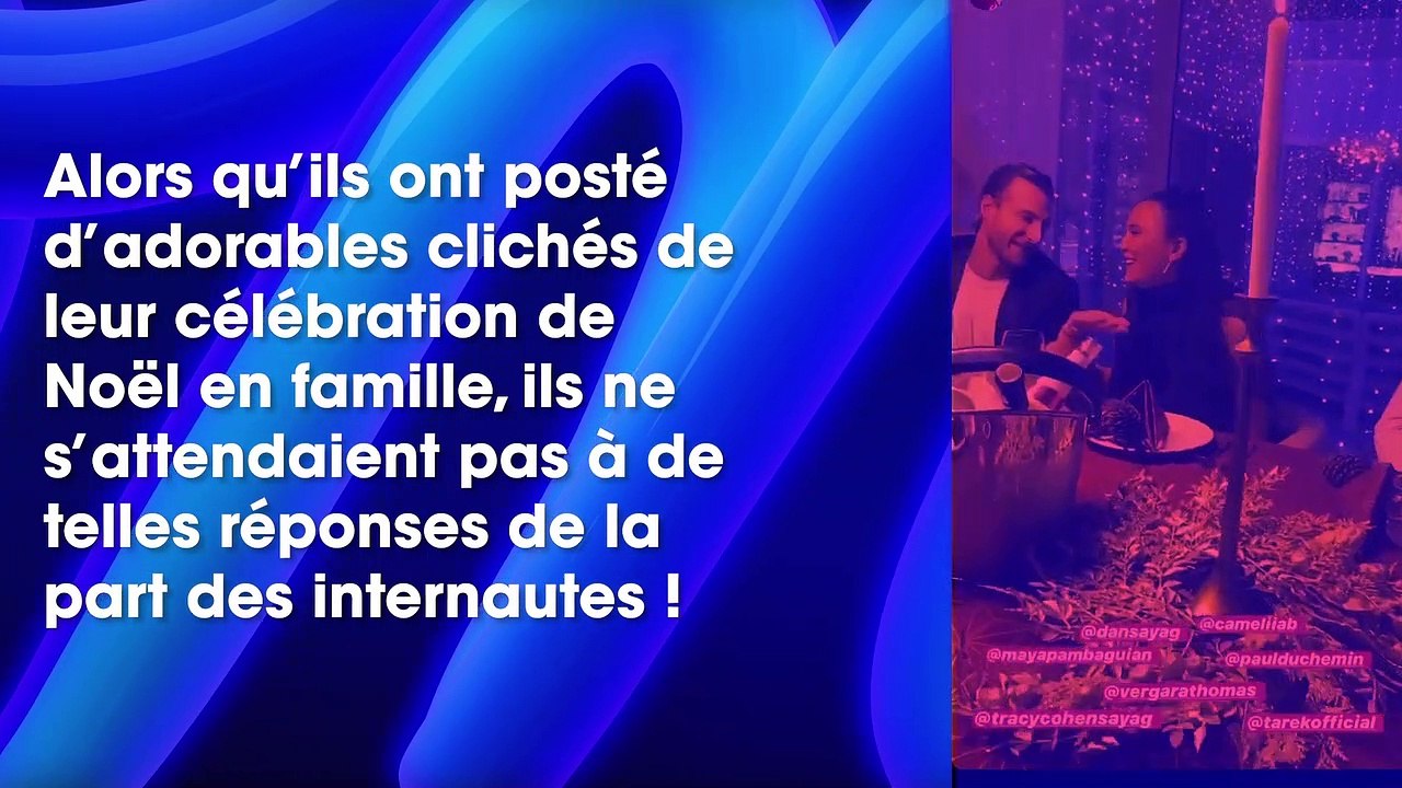 Nabilla et Thomas Vergara : accusés d’avoir mis en scène leur repas de Noël