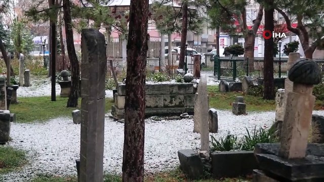 Karaman kar yağışı sonrası beyaza büründü