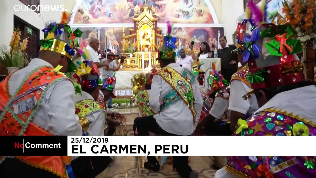 Danzas peruanas para conmemorar la Navidad