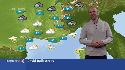 Votre météo du vendredi 27 décembre : de la neige sur les massifs