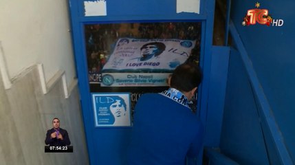 El museo Maradona de Nápoles, un tesoro bajo tierra