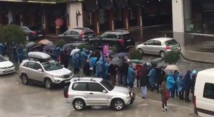 Yürek sızlatan görüntüler