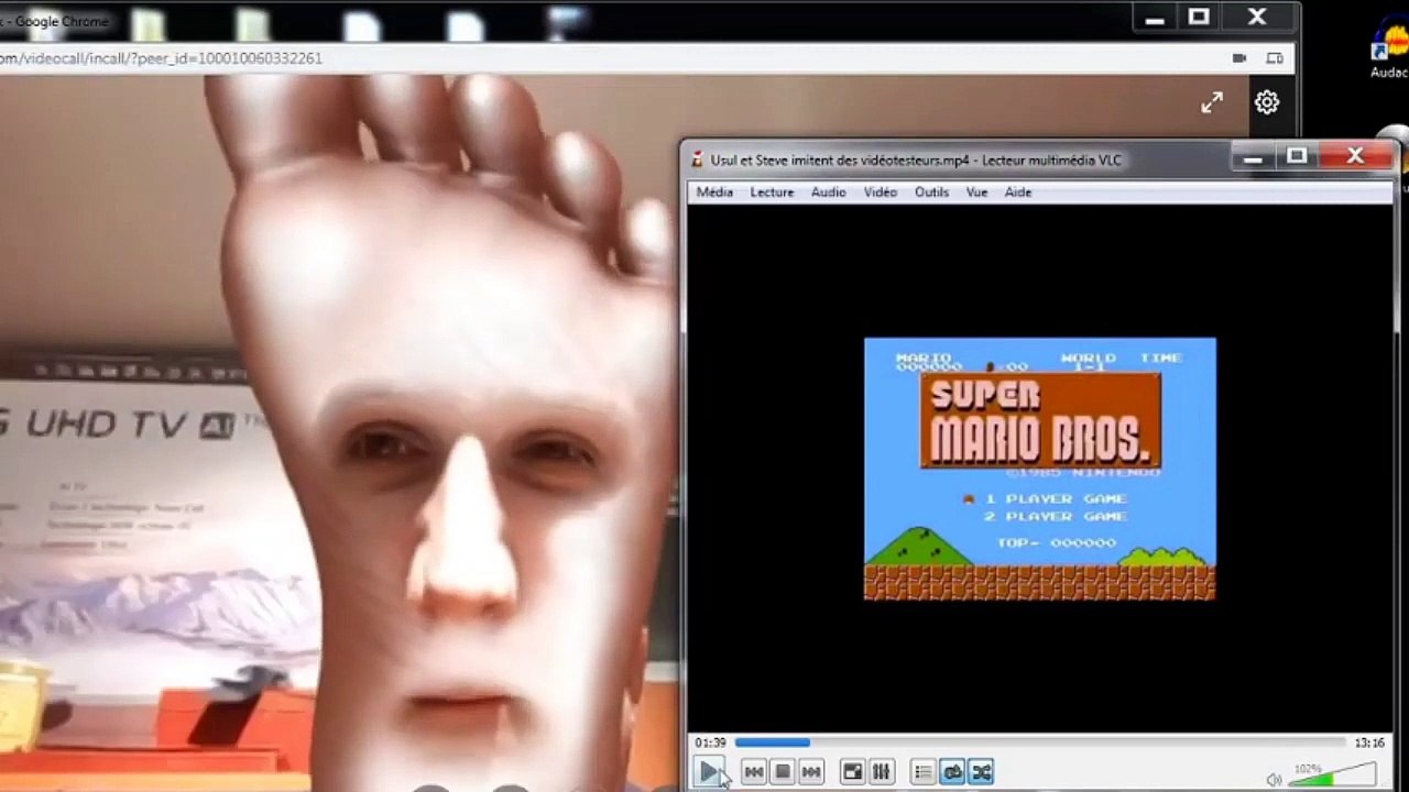 pied de nez a mon vieux pote et surtout joyeuses fêtes mon hedge