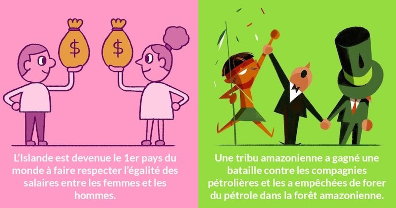 22 très bonnes nouvelles de l'année 2019 en illustrations