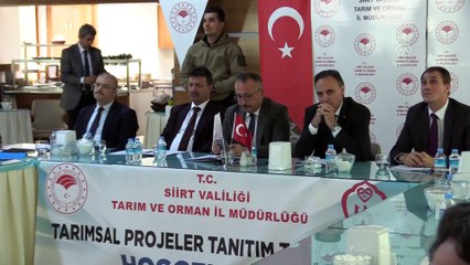 Tarımsal yatırım ve değerlendirme toplantısı - SİİRT
