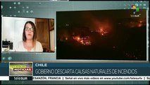 Chile: confirman 200 viviendas afectadas por incendio en Valparaíso