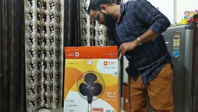 Best wall mounted fan 2020 _ Wall mounted fan Unboxing & Installation detailed review