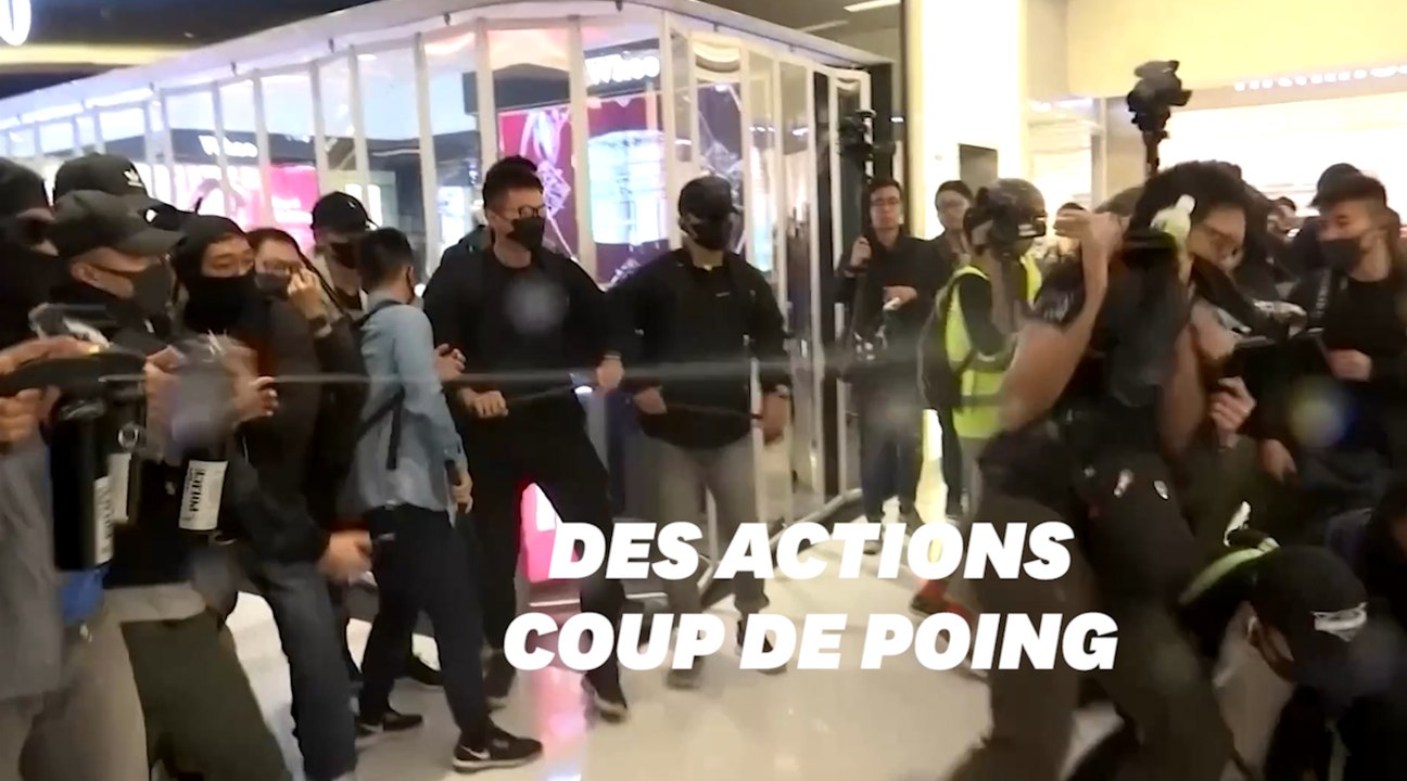 À Hong Kong, troisième jour d'affrontements dans des centres commerciaux