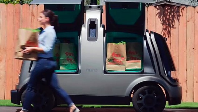 ¡Sorprendente! Ya es posible el reparto a domicilio con coches autónomos