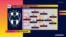 Agenda FS: El probable XI de Rayados