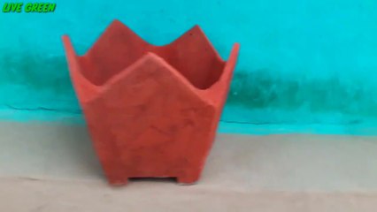 Gamla kaise banaye _ gamla banane ka tareeka _ गमला कैसे बनाये _ गमला बनाने का तरीका