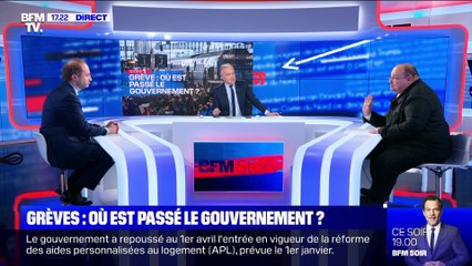Story 2 : Grèves, où est passé le gouvernement ? - 26/12