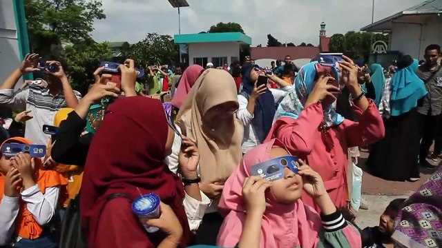 Yılın son güneş tutulması gerçekleşti - MEDAN