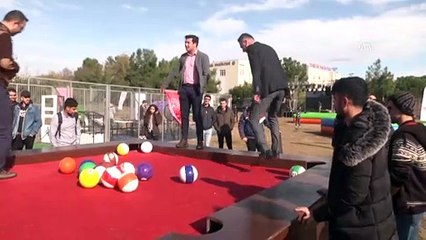 Üniversite öğrencileri 'Kış Spor Şenliği'nde eğlendi - ANTALYA