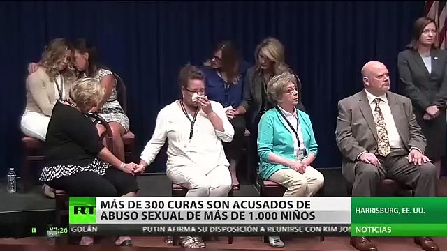 Violados por vía oral, vaginal y anal : Así fueron los abusos de sacerdotes a 1.000 menores en EE.UU.