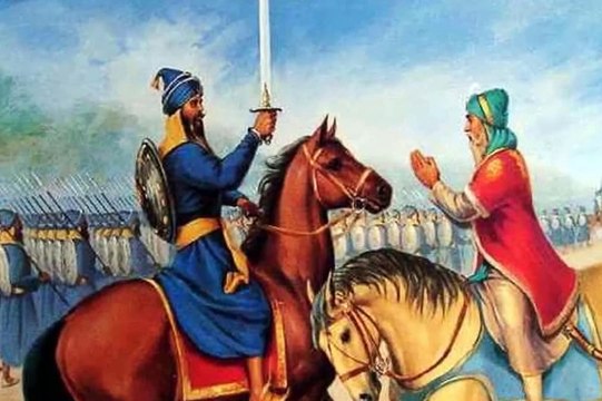 Maharaja Ranjeet Singh Statue in Royal Fort Lahore