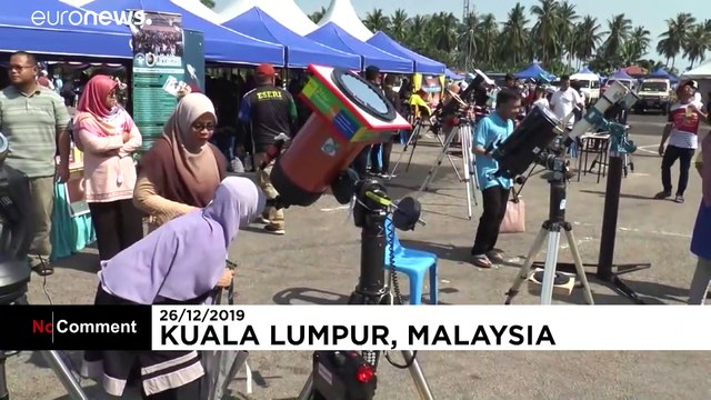 Malesia, ecco le immagini dello spettacolare anello di fuoco