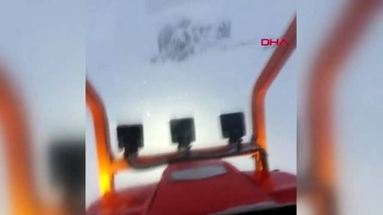 Niğde kar nedeniyle mahsur kalan 4 kişiyi afad kurtardı