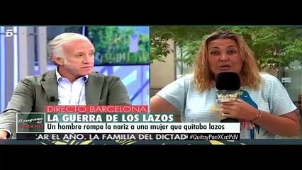 Inda desmonta los bulos de la separatista Navarro sobre la agresión