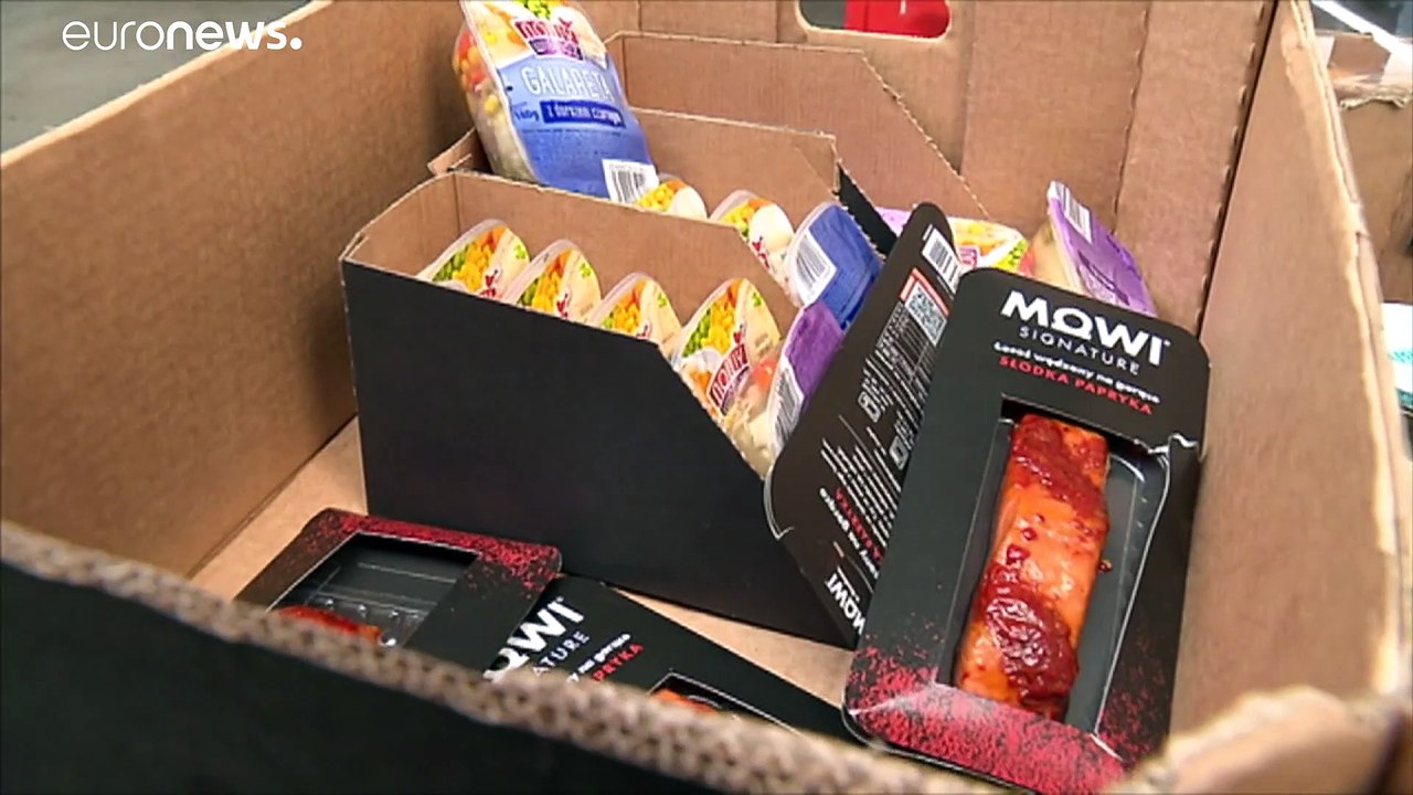 Weihnachtsschmaus für bedürftige in polen