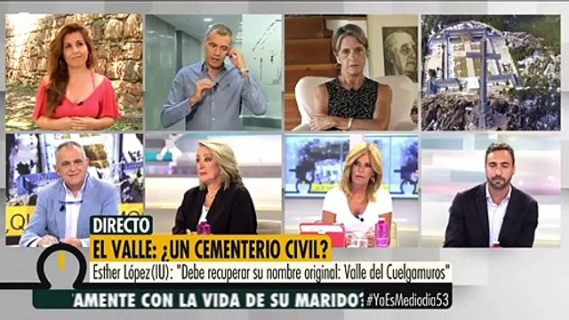 Toni Cantó nos da lecciones de reconciliación llamando fascista a Pilar Gutiérrez