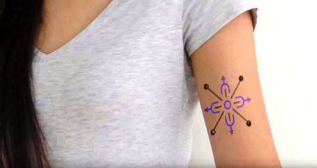 Tatuajes inteligentes que te informan sobre tu estado de salud