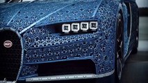 Este Bugatti Chiron hecho con un millón de piezas de LEGO funciona de verdad