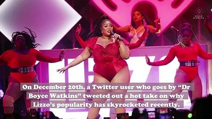 Lizzo clapped back to the person who claimed she is only famous because “there is an obesity epidemic in America”