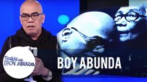 Boy Abunda gives his message to those who console him | TWBA