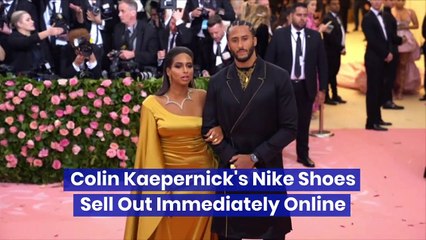 Colin Kaepernick's Nike Shoes Sell Out Immediately Online