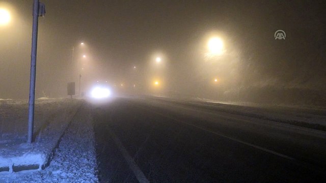 Bolu Dağı'nda kar yağışı etkisini artırdı - DÜZCE