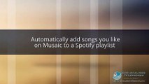 Automatically add songs you like on Musaic to a Spotify playlist-geolocalisetelephones