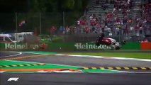 Este piloto de Fórmula 1 sale despedido tras volcar a 350 km/h