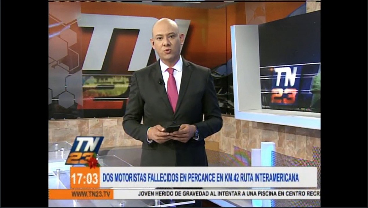 Dos motociclistas fallecidos en percance en km 42 Ruta al Atlántico