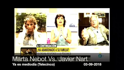 Marta Nebot a la gresca con Pilar Gutiérrez y Javier Nart