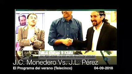 Monedero y José Luis Pérez, a la gresca por la financiación de la Iglesia y de Podemos