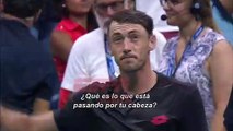 John Millman todavía no se cree que haya ganado y eliminado a Federer