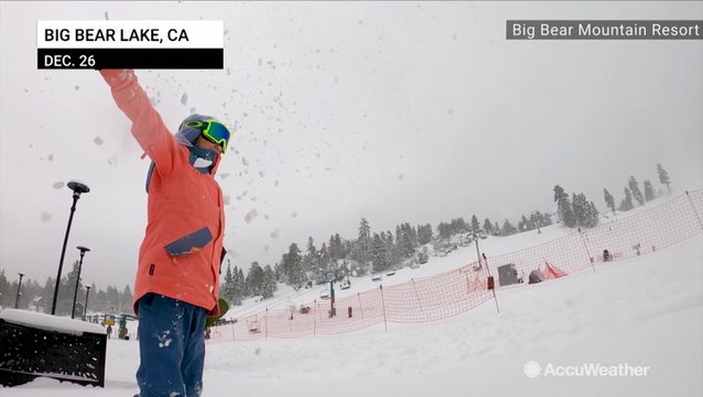 Skiers and boarders absolutely loving this snow dump