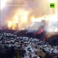 Imágenes de los incendios forestales sin control en  Chile que arrasan mas de mil hectáreas