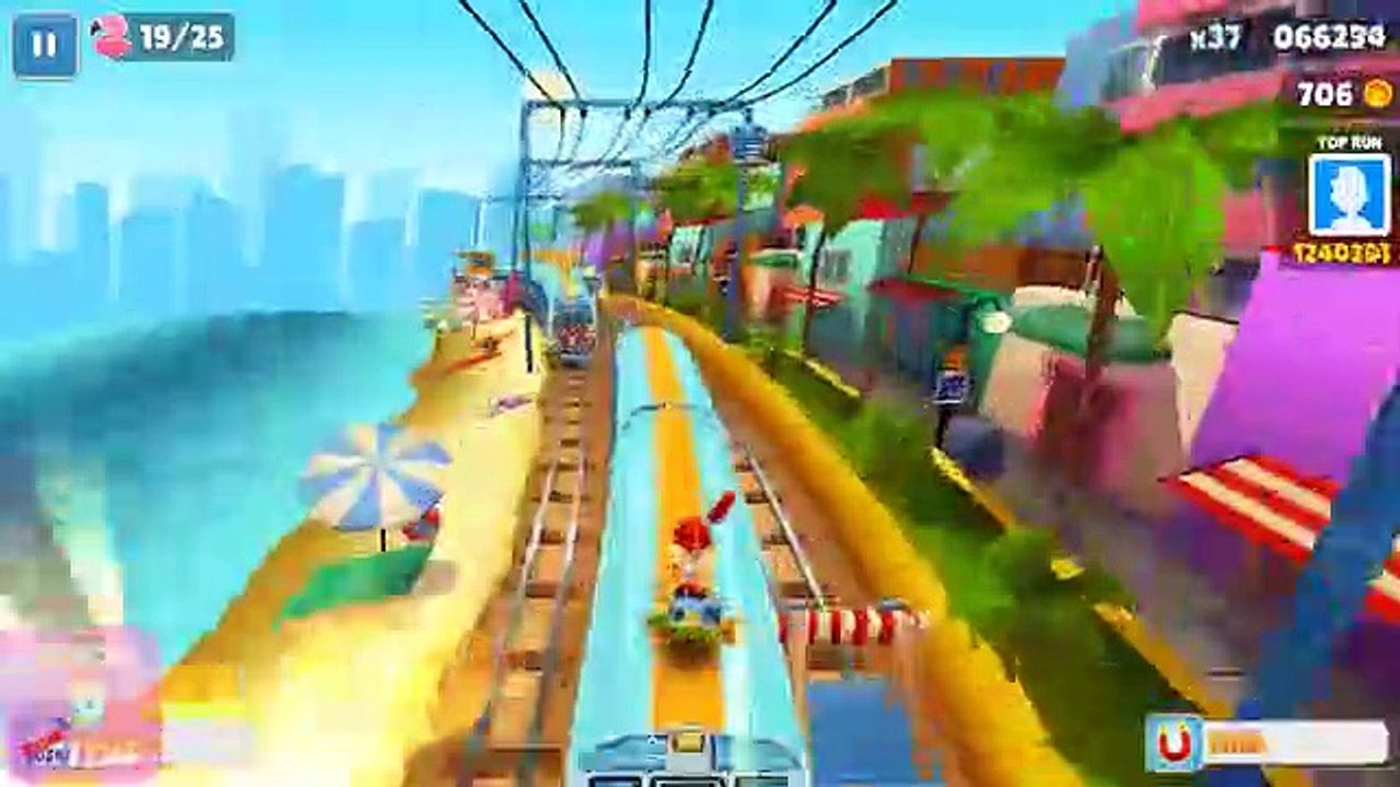 RUN- RUN- RUN- TRICKY GOLD RUN - SUBWAY SURFERS MIAMI 2019