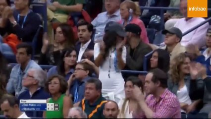 Djokovic se cabrea ante los antideportivos gritos de aliento a Del Potro en la final del US Open