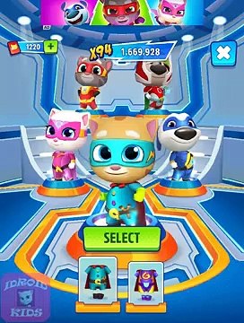 RUN- RUN- RUN- TALKING TOM HERO DASH SUPER GINGER