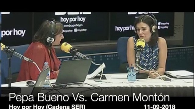 Y la ministra Montón rehuyó hasta tres veces la pregunta del millón de Pepa Bueno