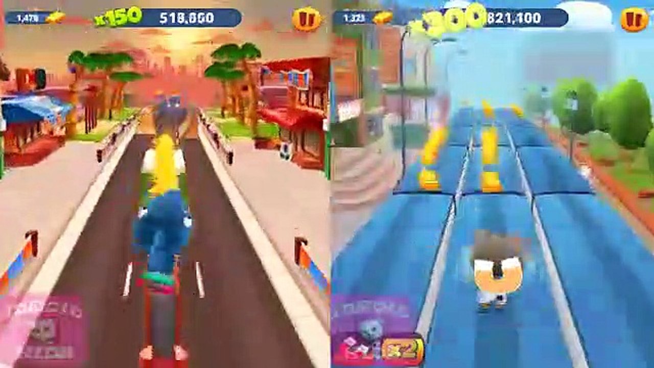 RUN- RUN- RUN- TALKING TOM GOLD RUN NEW UNDERSEA SIDEWORLD SHARK HANK VS FOOTBALL TOM