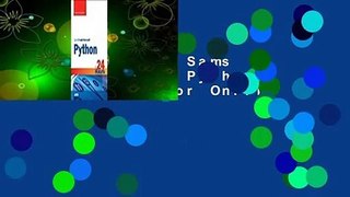 Full version  Sams Teach Yourself Python in 24 Hours  For Online