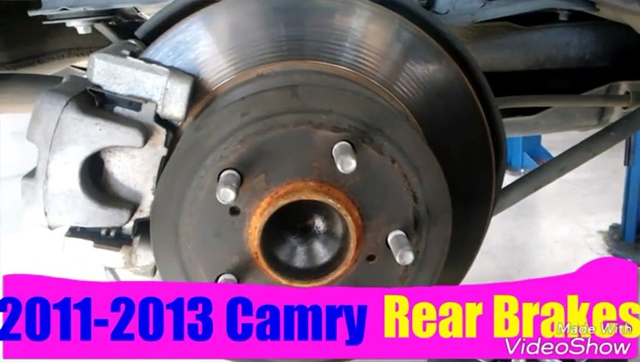 2011-2013 Camry Rear Brakes