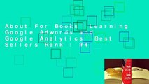 About For Books  Learning Google Adwords and Google Analytics  Best Sellers Rank : #4