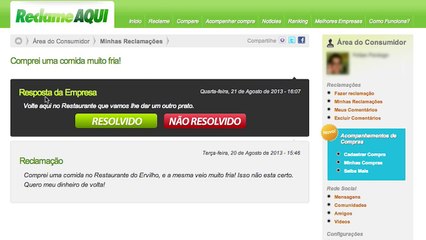 Como avaliar uma reclamação no ReclameAQUI?