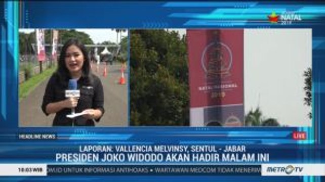 Jokowi akan Hadiri Perayaan Natal Nasional 2019 di Sentul