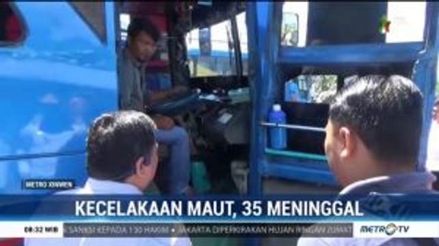 Investigasi Kecelakaan Bus Sriwijaya